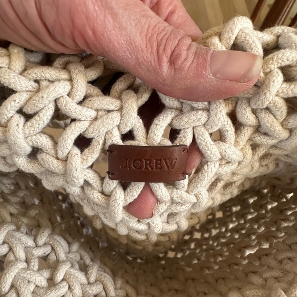 J CREW CADIZ ROPE TOTE - Picture 4 of 6